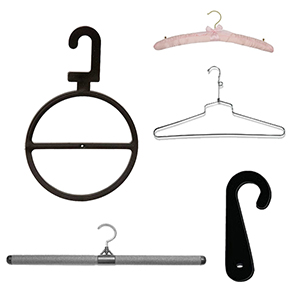 RUNHEE丨100% Sustainable Hangers or hooks丨factory wholesale丨New material for clothes  hangers (Dr.B)