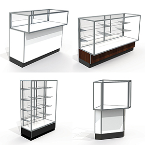 Acrylic Display Box With Base Display Case Clear Showcases Store Display  Cube