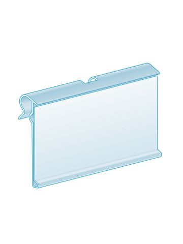 Sale On White Plastic Price Tag Holders w/ Adhesive