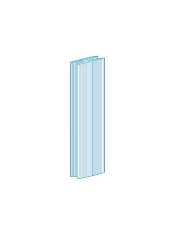 Economy Gripper Sign Holder, Adhesive Back, Use Flat or Vertical, 3L