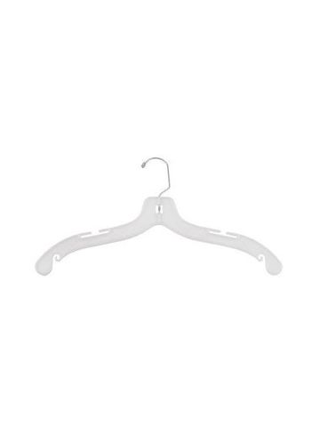 Adult Plastic Hangers: Metallic Gold Heavy Duty 17 Inch Dress