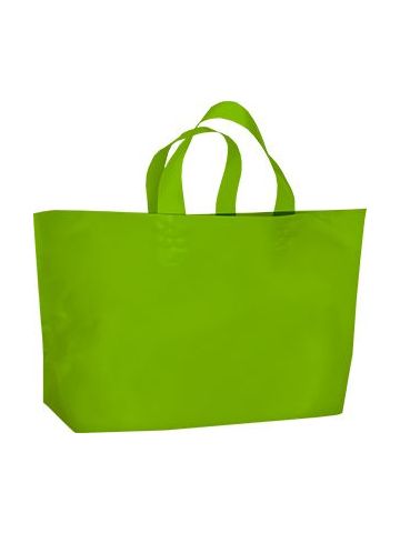 24 x 20 + 11 Super Wave Top Handle Plastic Bags 1.5 Mil