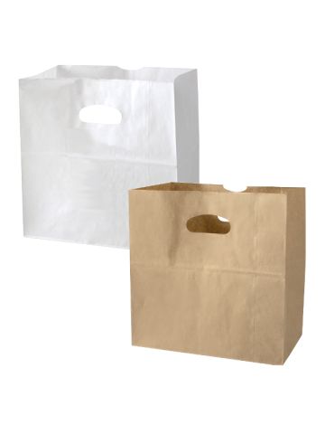 Authentic Louis Vuitton LV Orange Paper Shopping Gift Bag 16"