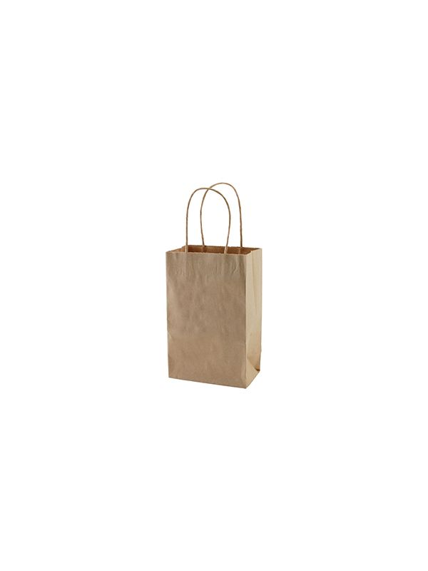 12x15 Merchandise Shopping Bag- Matte Black Glitter Leopard